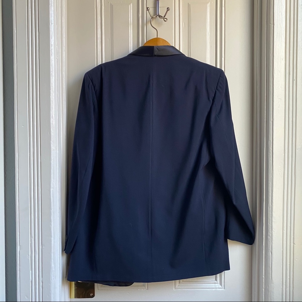 Kepple & Kepple of Greenwhich Navy Tuxedo Suit - Picture 12 of 12